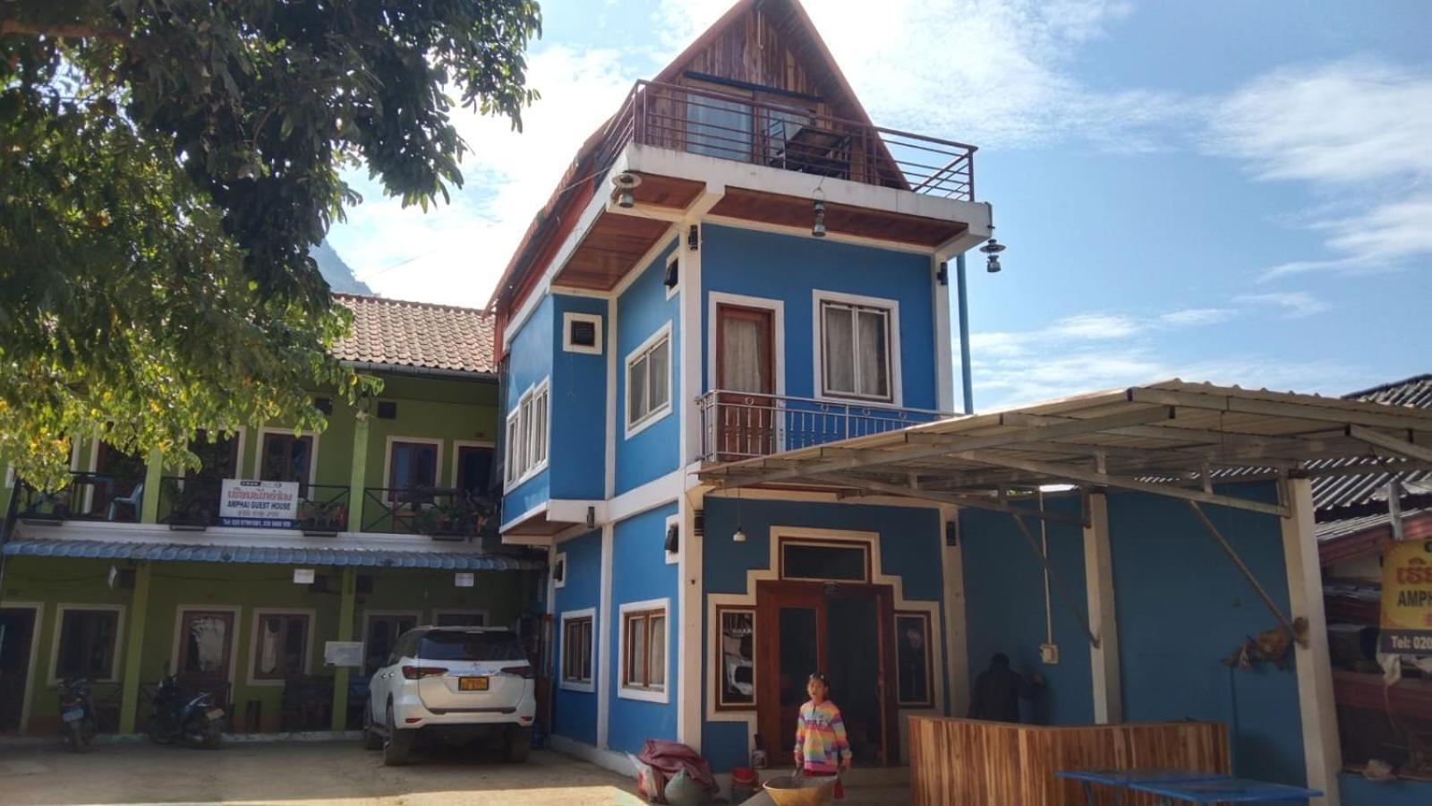 Amphai Guest House Nongkhiaw エクステリア 写真